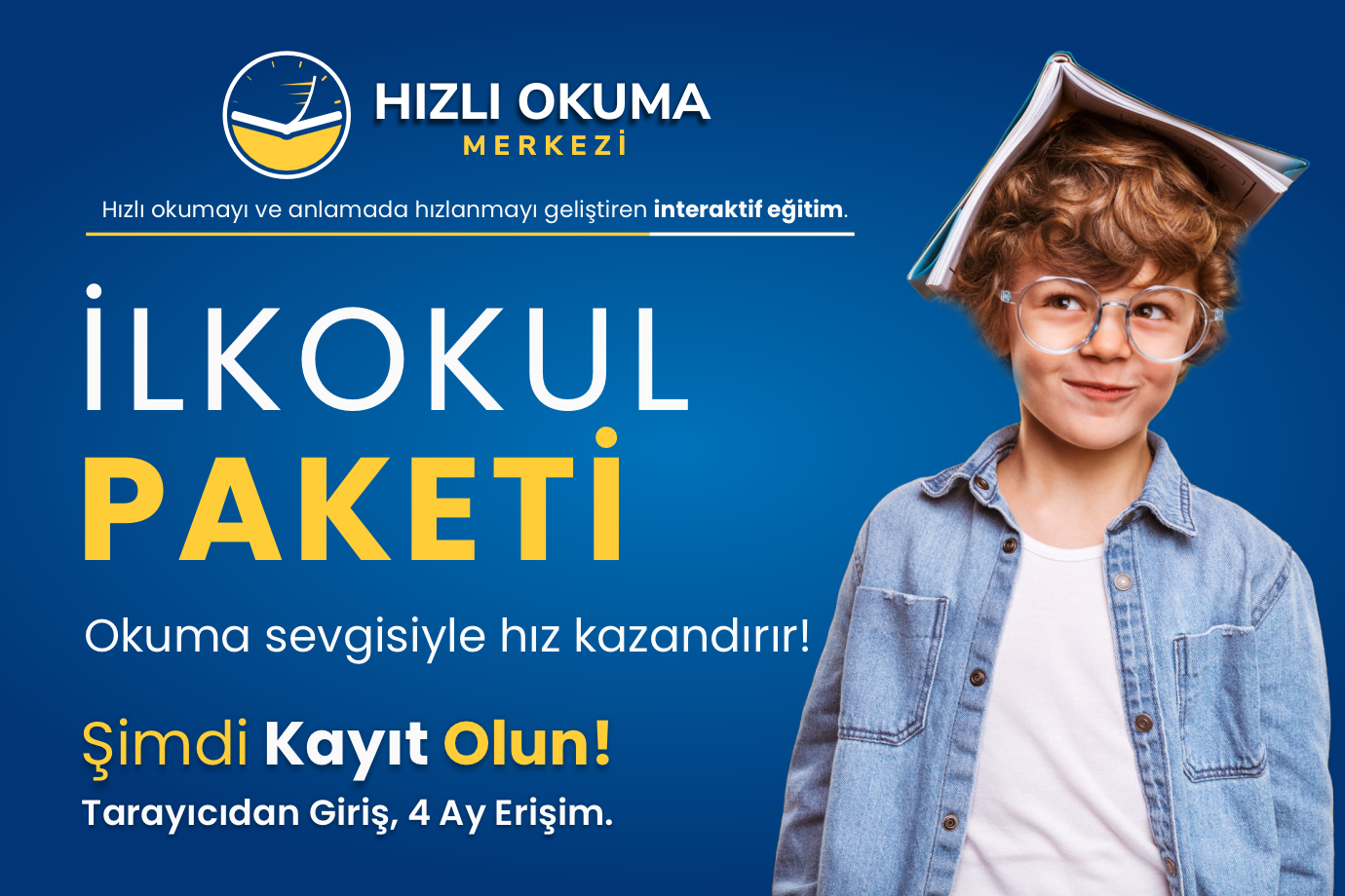 İlkokullar İçin Online Hızlı Okuma Paketi